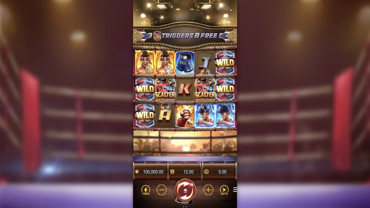 Muay Thai Champion PG SLOT นักชกมวยไทยบนรีล
