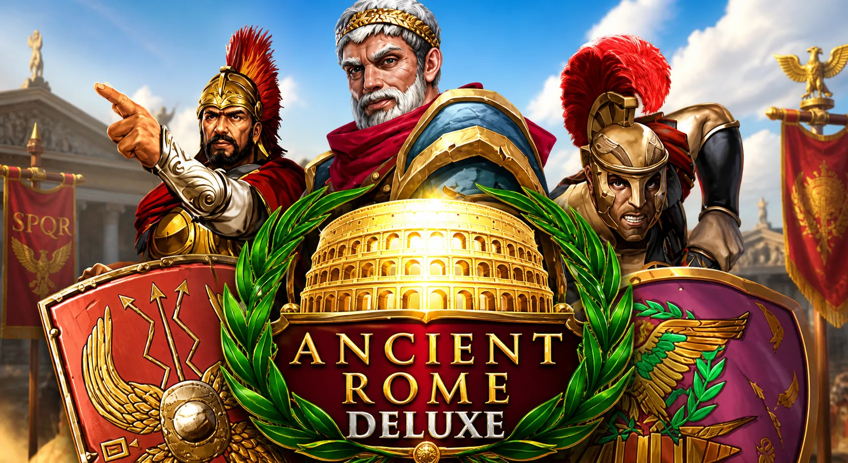 รีวิวสล็อต SLOTXO เกม Ancient Rome Deluxe AI ทดลองเล่นฟรี ธีมโรมันโบราณ ระบบ AI โบนัสจัดเต็ม