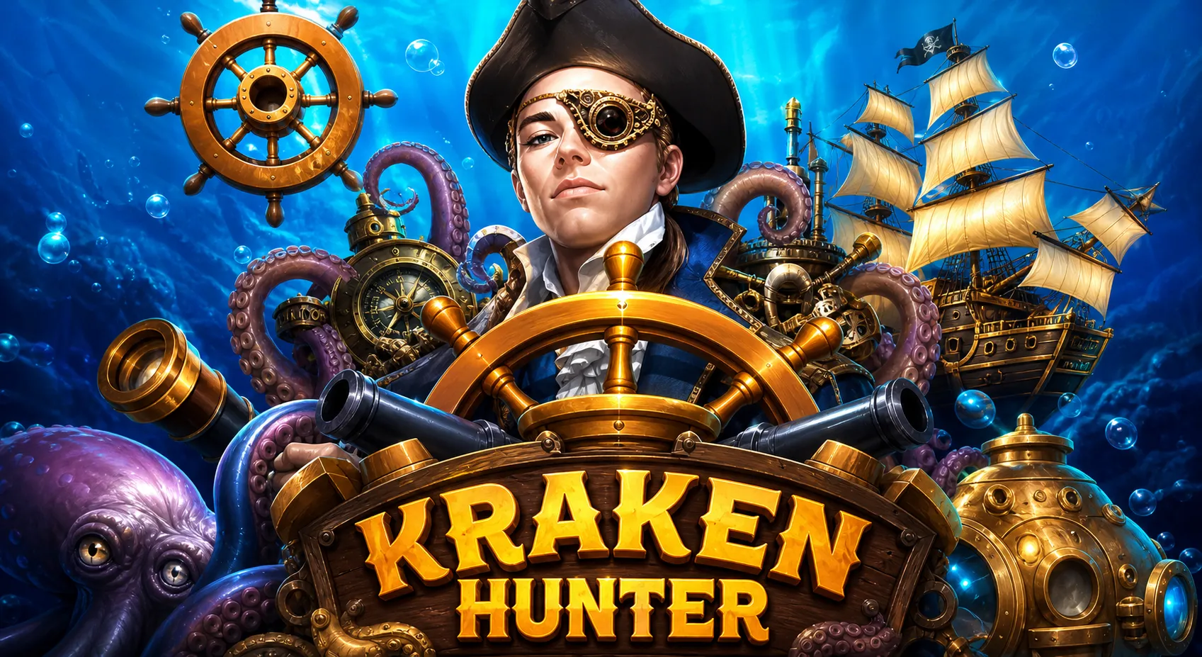 รีวิวสล็อต SLOTXO เกม Kraken Hunter ทดลองเล่นฟรี ธีมอสูรทะเล โบนัสแตกง่าย พร้อมสูตรและเทคนิค
