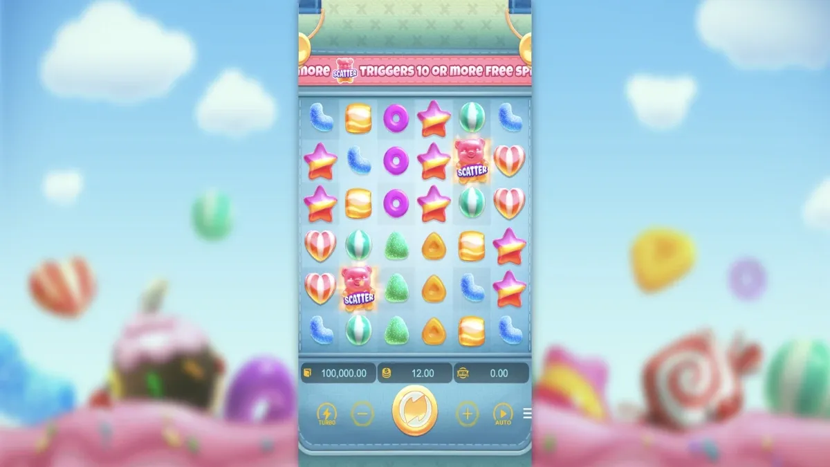 Candy Burst PG SLOT ลูกอมแฟนตาซีหลากสี