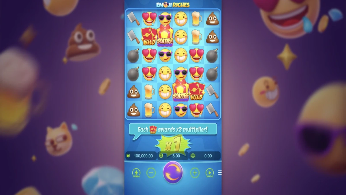 รีวิว Emoji Riches PGSLOT เกมสล็อตอิโมจิแตกบ่อย