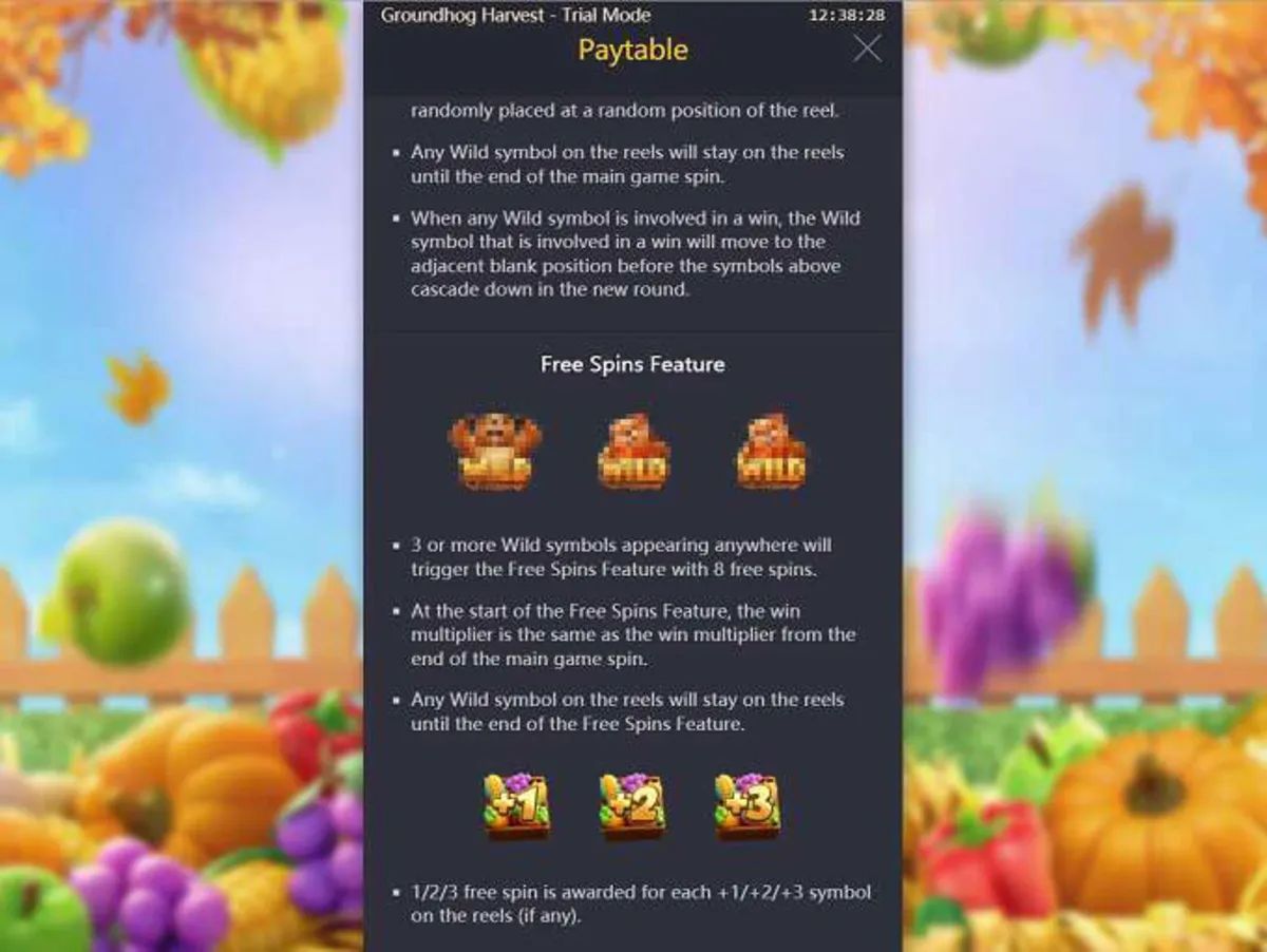 Groundhog Harvest PGSLOT สล็อต PG ภาพสวยสายฟาร์ม