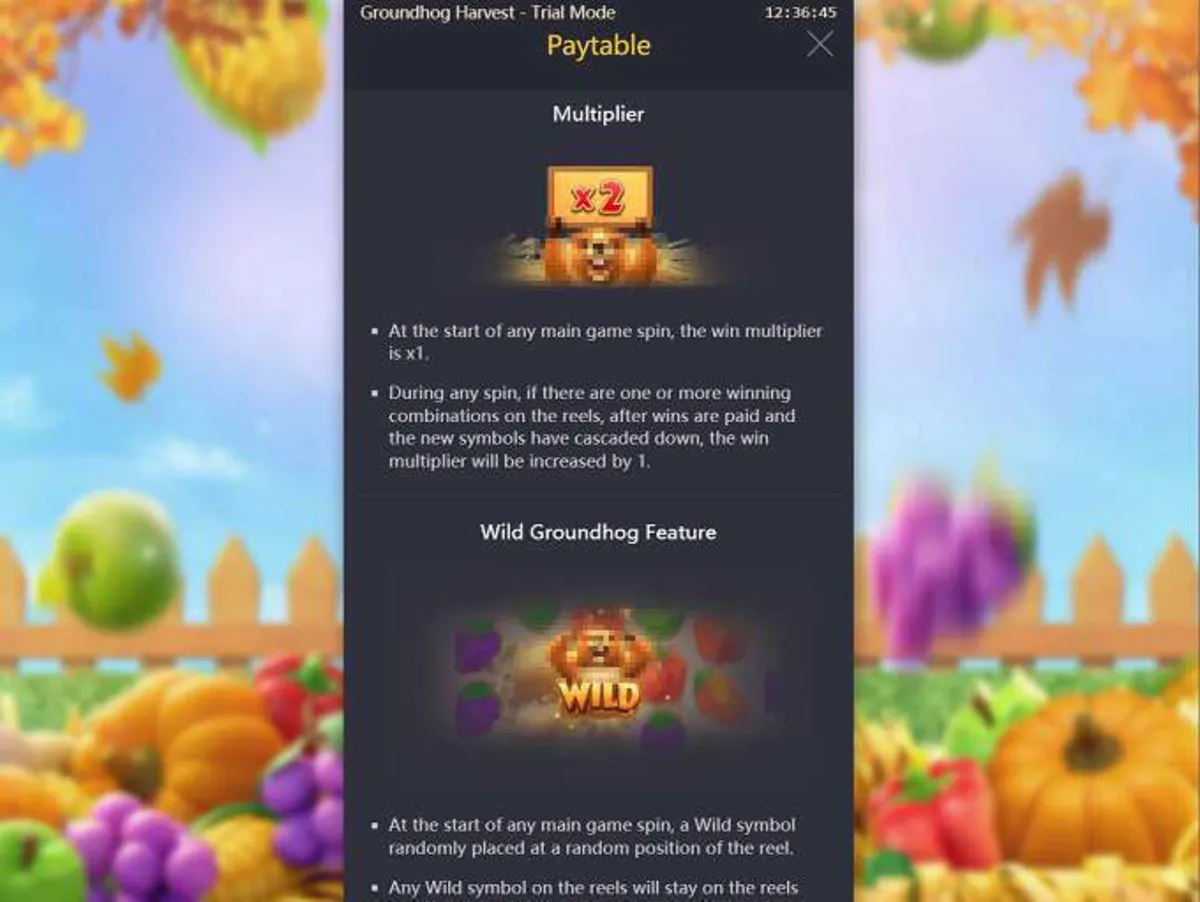 ทดลองเล่น Groundhog Harvest PGSLOT ฟรีไม่ต้องฝาก