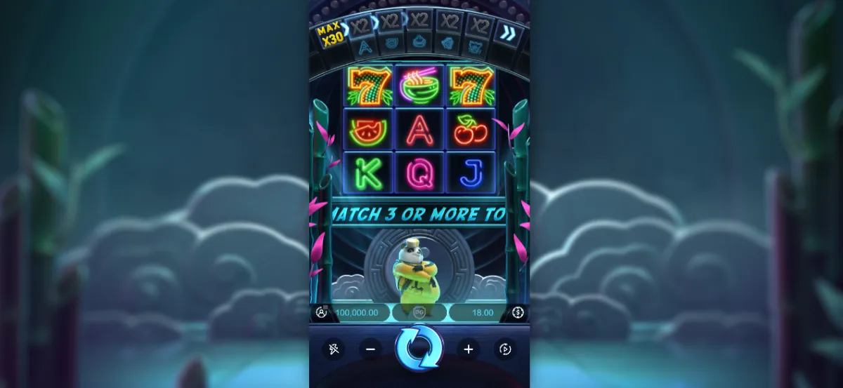 Hip Hop Panda สล็อต PGSLOT ธีมแพนด้าสายแดนซ์