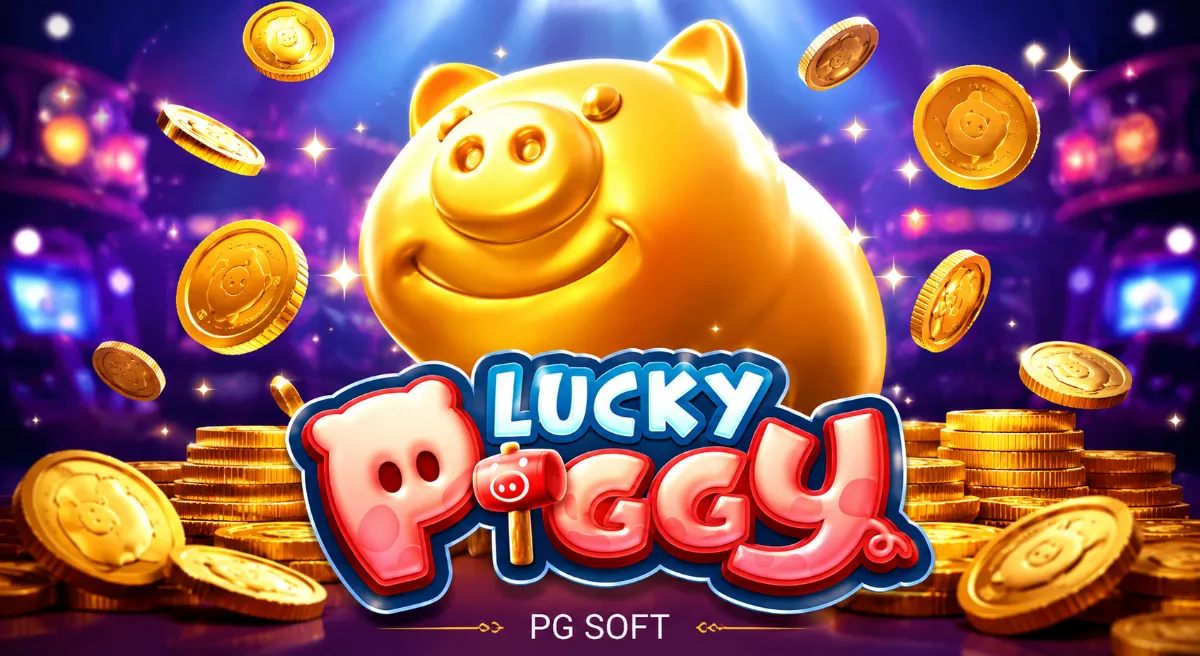 Lucky Piggy PG SLOT สล็อตหมูน้อยนำโชคแตกง่ายจาก PG Soft