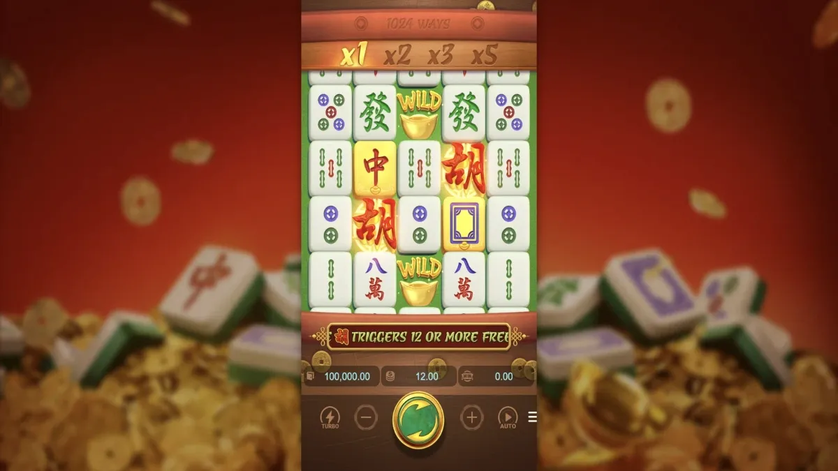 Mahjong Ways PG SLOT สัญลักษณ์ไพ่นกกระจอกทอง