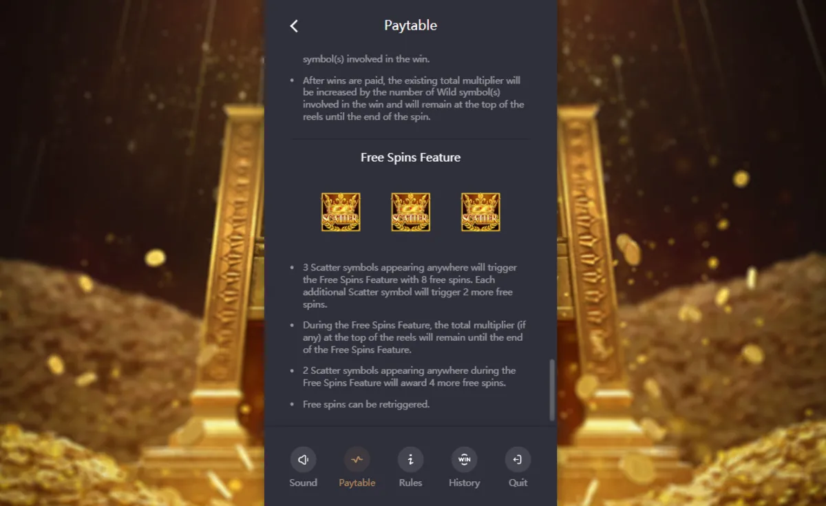 โบนัส Midas Fortune PG Soft พร้อมตัวคูณและเหรียญทอง