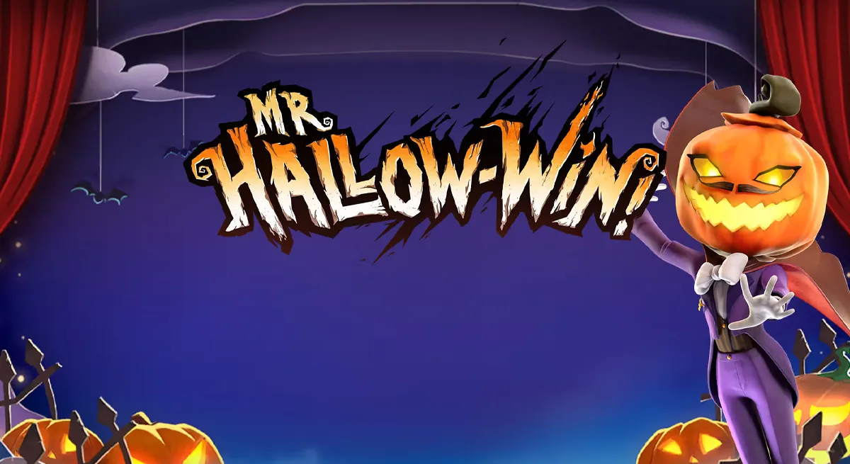 Mr Hallow-Win PGSLOT ฟักทองฮาโลวีนและบรรยากาศแฟนตาซี