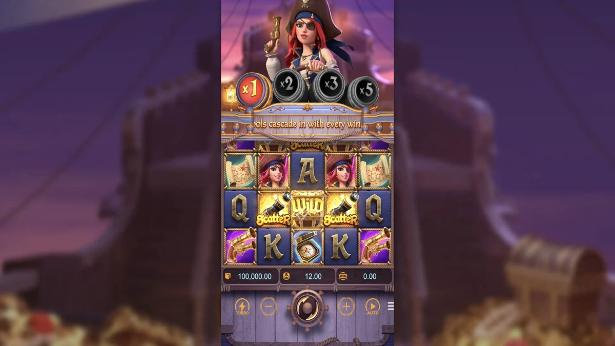 รีวิว Queen Of Bounty PGSLOT เกมสล็อตโจรสลัดโบนัสใหญ่