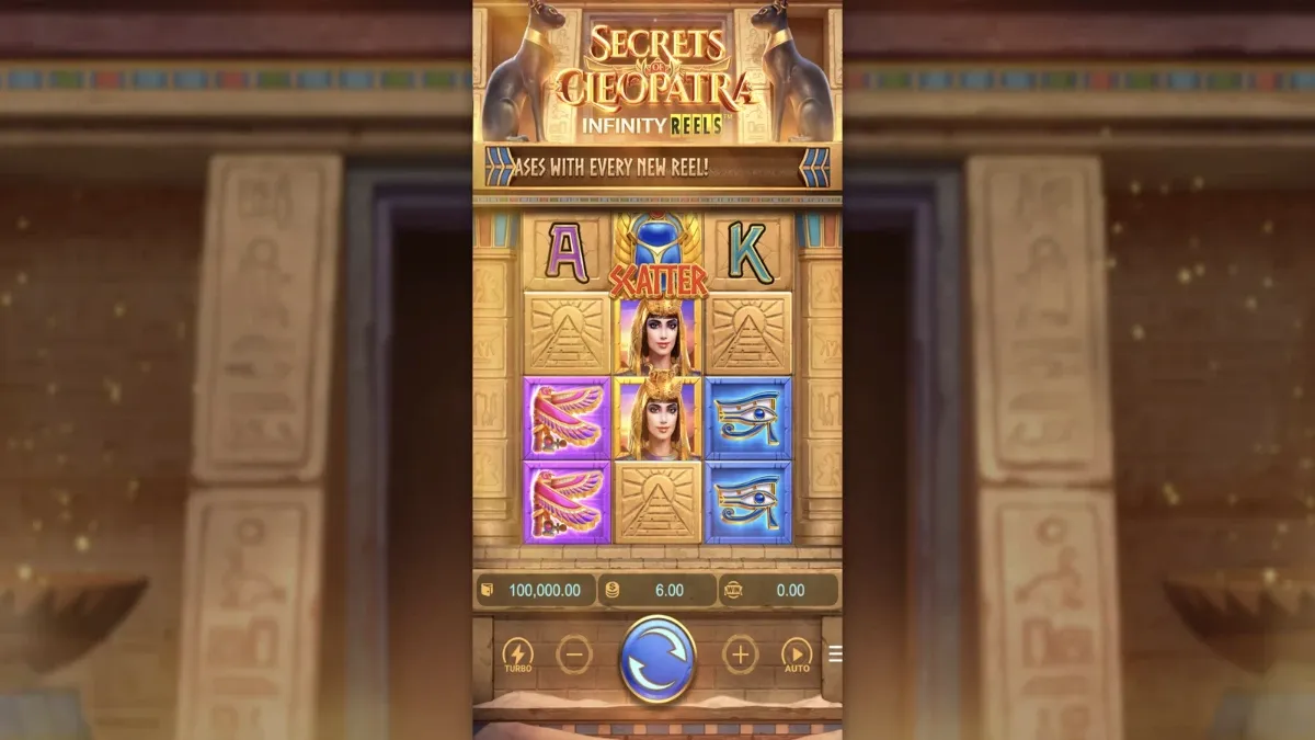 Secrets of Cleopatra PG SLOT คลีโอพัตราและสมบัติฟาโรห์