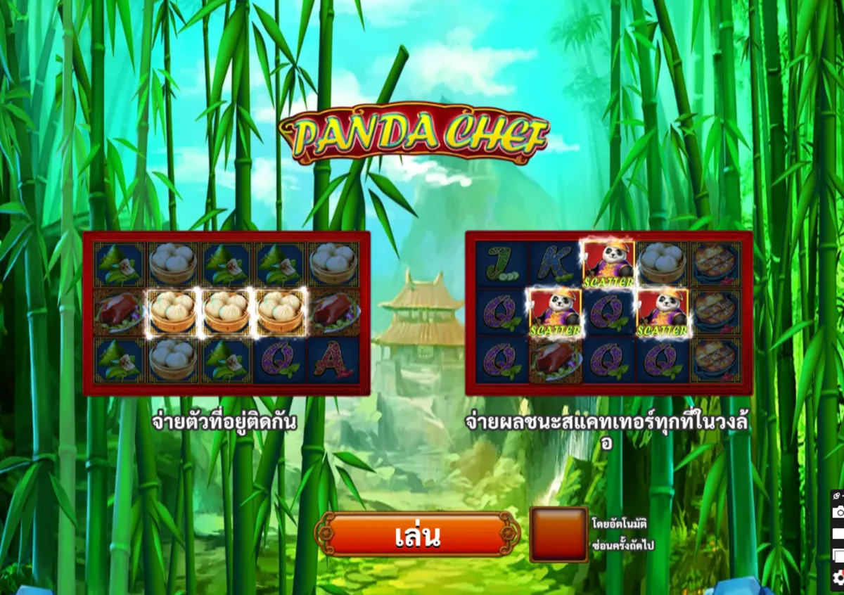 วิธีเล่นสล็อต Panda Chef จาก SLOTXO ทดลองเล่นฟรี ดูอัตราการจ่ายและโอกาสชนะก่อนเดิมพัน