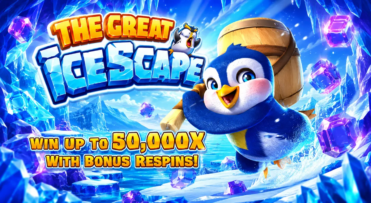The Great Icescape PG SLOT สล็อตแดนน้ำแข็งแตกง่ายจาก PG Soft