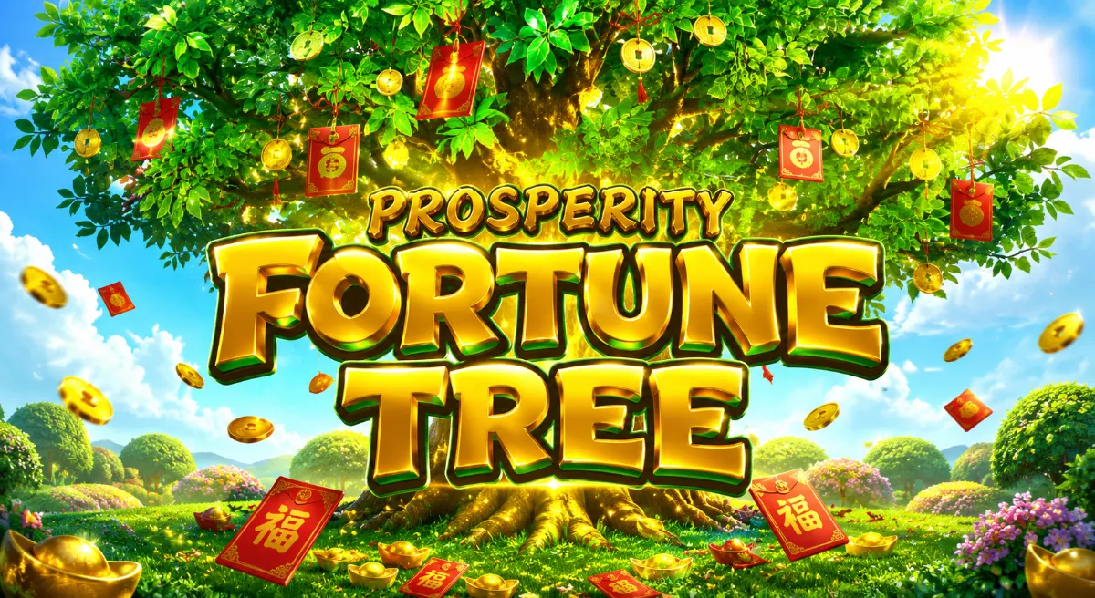 Tree Of Fortune PG SLOT ภาพหน้าปกต้นไม้มงคลทองคำ