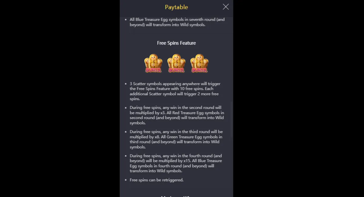 Tsar Treasures PG SLOT ฟีเจอร์ฟรีสปินพร้อมมงกุฎและอัญมณี