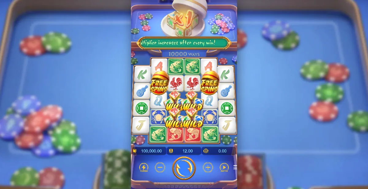 วงล้อเกม Win Win Fish Prawn Crab ธีมทะเล