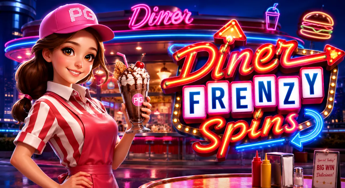 Diner Frenzy Spins PGSLOT เกมร้านอาหารพร้อมฟีเจอร์หมุนพิเศษ