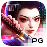 Geisha’s Revenge PGSLOT เกอิชาถือดาบท่ามกลางเปลวไฟในบรรยากาศญี่ปุ่นโบราณ