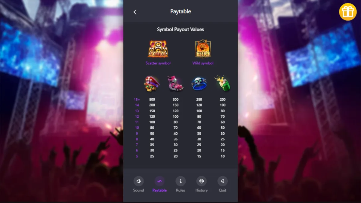 หน้าเกม Inferno Mayhem PGSLOT พร้อมวงล้อสล็อตธีมไฟนรกและเอฟเฟกต์พิเศษ