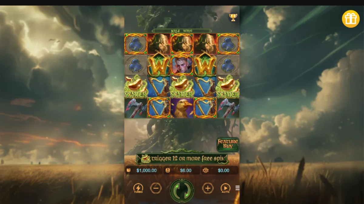 Jack the Giant Hunter-slot-gameplay
