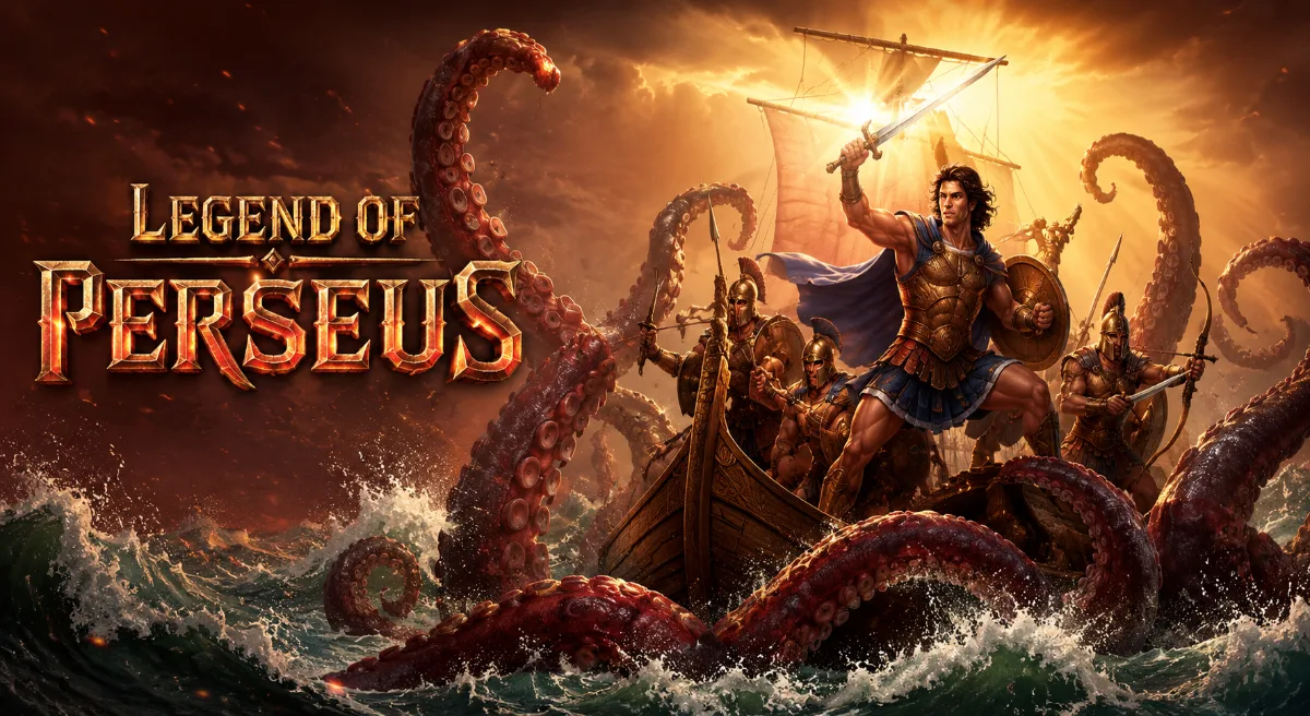 Legend of Perseus PGSLOT สล็อตตำนานวีรบุรุษกรีก พร้อมฟีเจอร์โบนัสและรางวัลสุดยิ่งใหญ่
