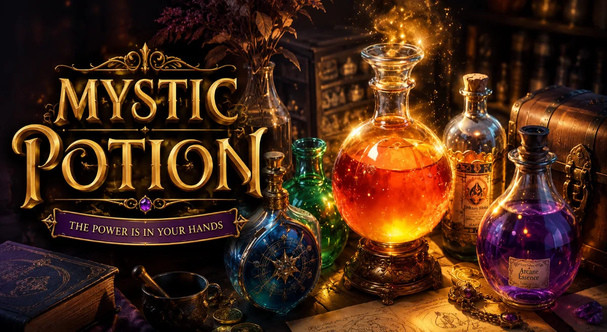 Mystic Potion PGSLOT สล็อตปรุงยาเวทมนตร์ลึกลับ พร้อมฟีเจอร์โบนัสและรางวัลพิเศษ