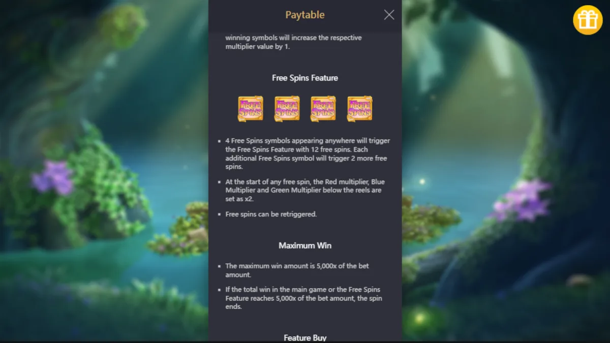 ฟีเจอร์โบนัส Mystical Spirits PGSLOT ระหว่างการเชื่อมต่อสัญลักษณ์ศักดิ์สิทธิ์บนรีล