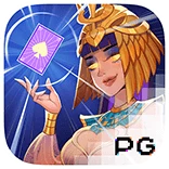 ไอคอนเกม Pharaoh Royals PGSLOT แสดงฟาโรห์ มงกุฎทองคำ และสัญลักษณ์อียิปต์โบราณ