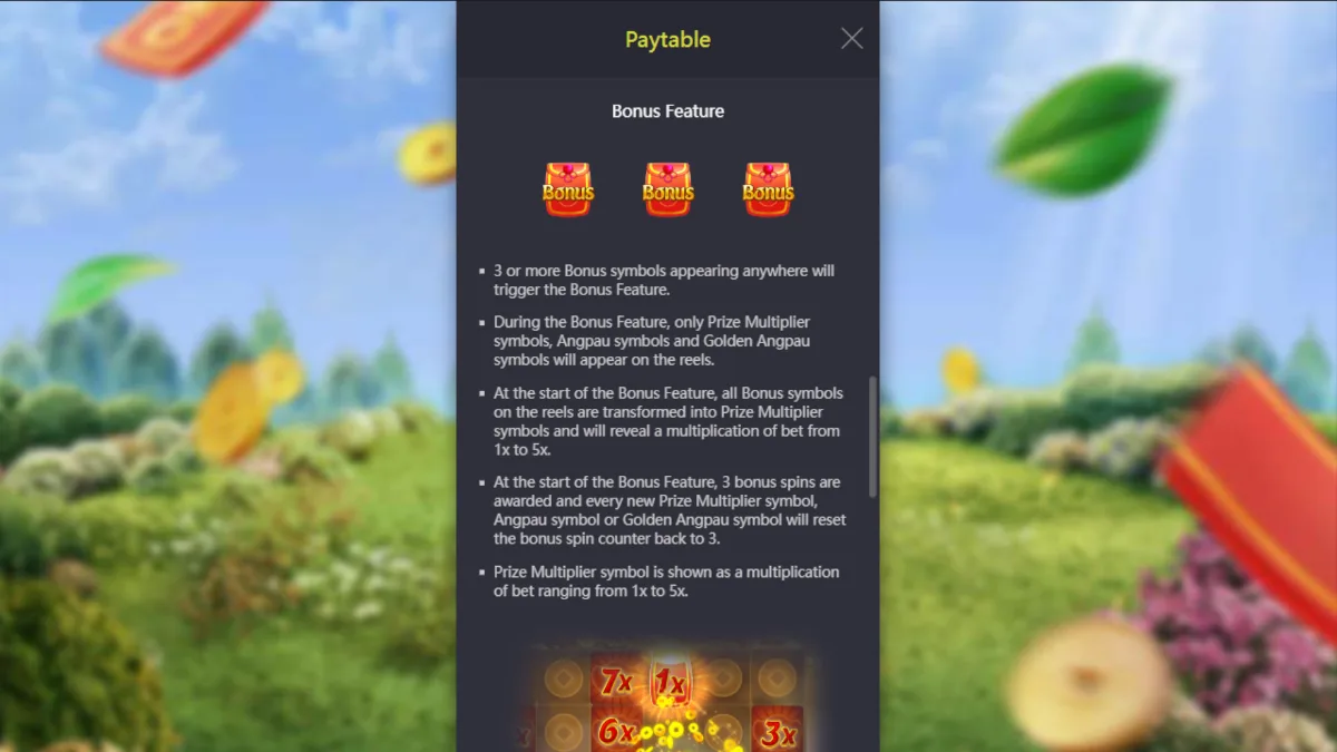 Prosperity Fortune Tree pg slot free spin