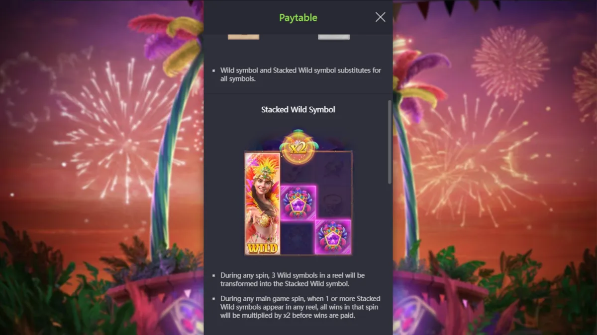 Rio Fantasia pg slot jackpot