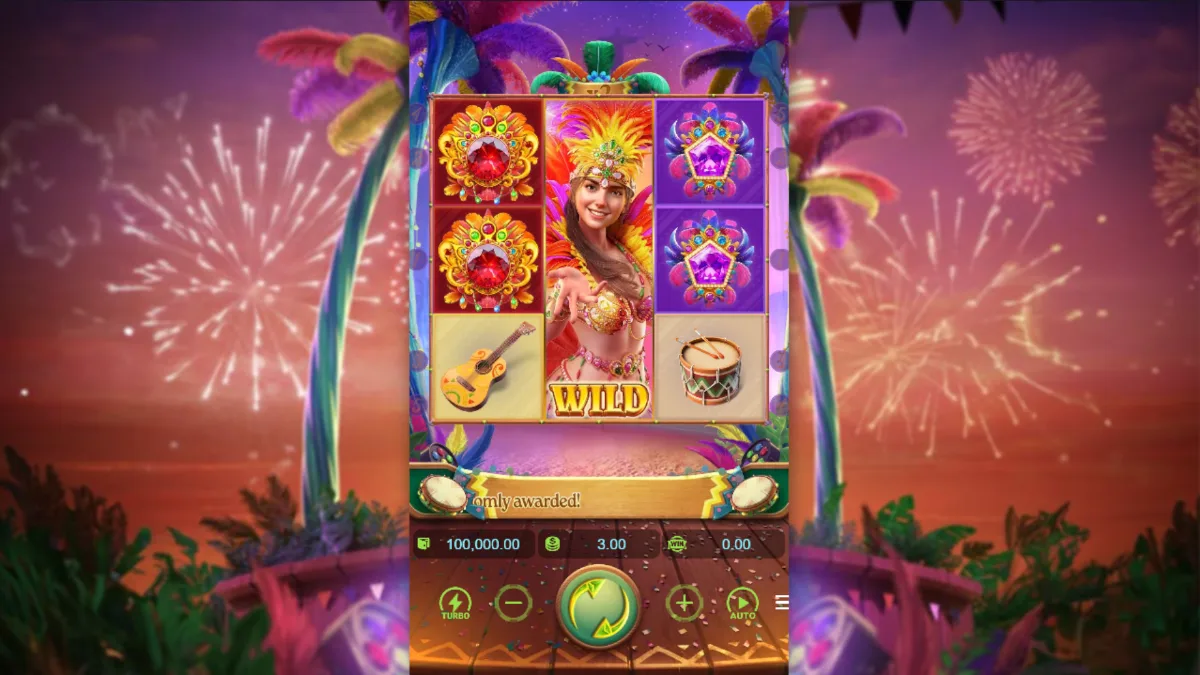 Rio Fantasia slot gameplay