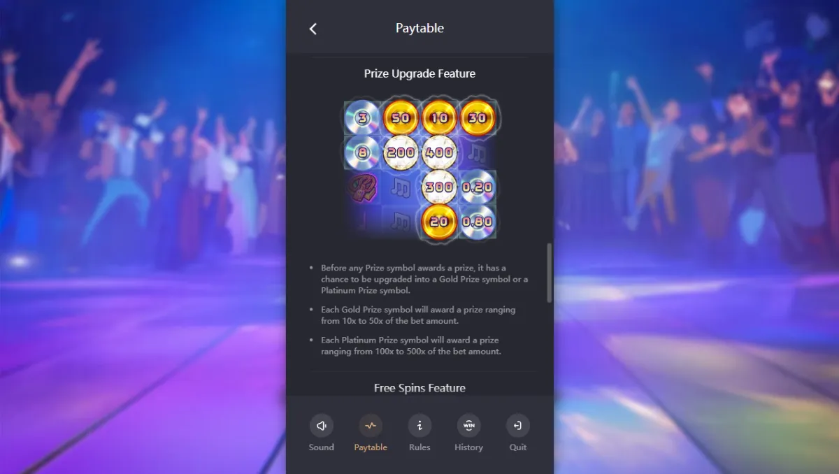 ฟีเจอร์โบนัส Funky Fortunez PGSLOT พร้อมเอฟเฟกต์พิเศษและรางวัลเพิ่ม