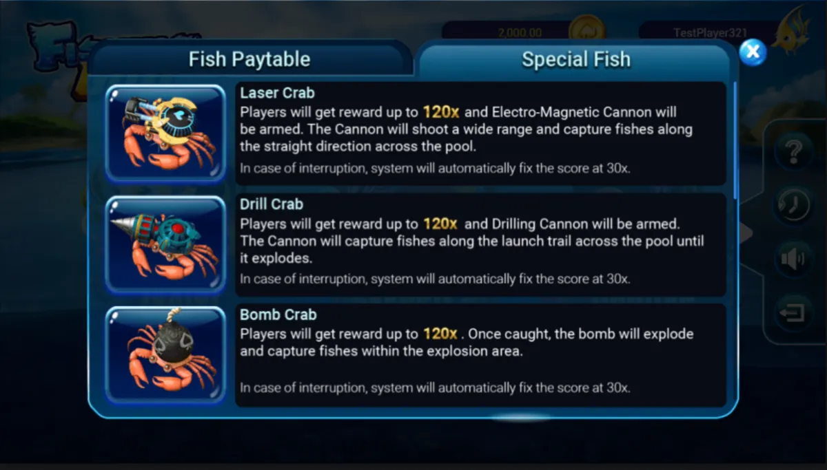 ฟีเจอร์ Auto Fire และ Auto Lock ในเกม Fishing God เกมยิงปลาออนไลน์