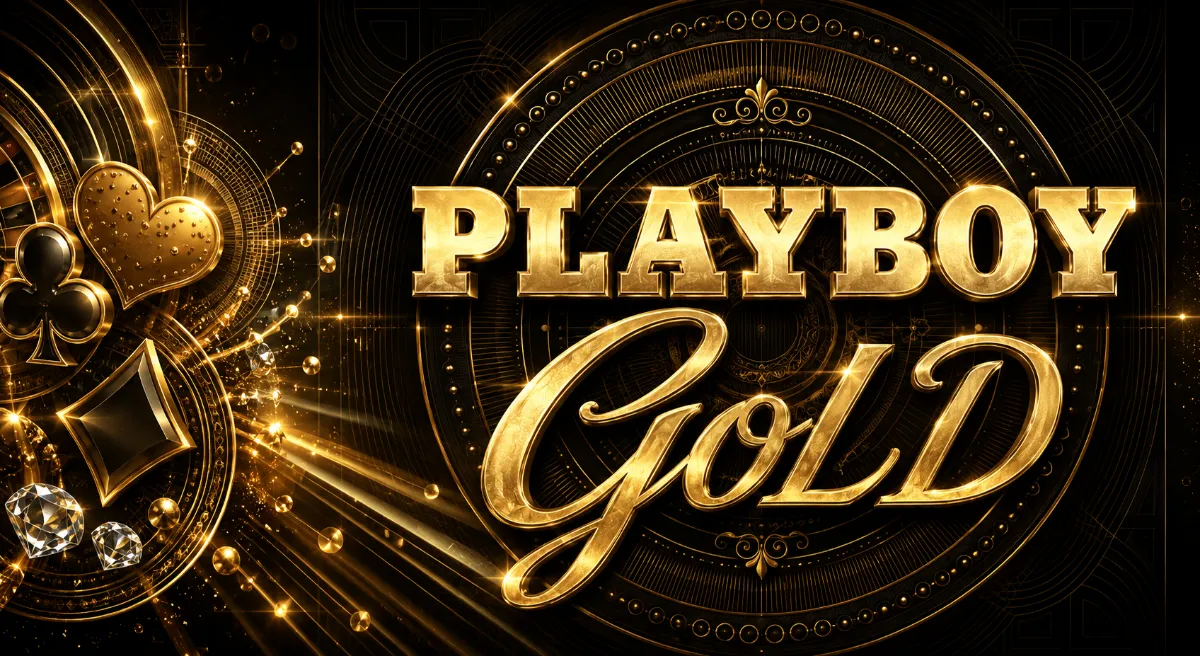layboy Goldเกมสล็อต Microgaming วงล้อโบนัสธีมคาสิโนสีทอง