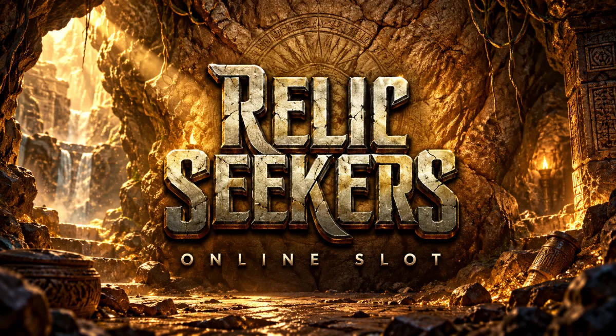 Relic Seekers สล็อตผจญภัย 25 ไลน์ พร้อม Rolling Reels และฟรีสปิน