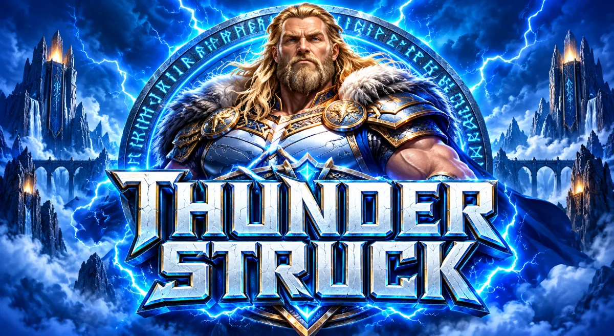Thunderstruck Wild Lightning สล็อตเทพเจ้านอร์สพร้อม Link & Win แจ็กพอต 15,000 เท่า