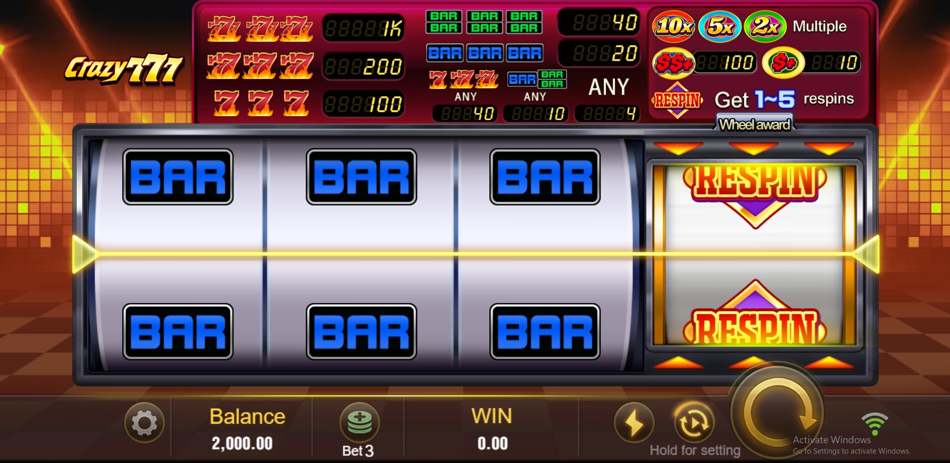 Crazy 777 JILI slotxo247 ทดลองเล่น