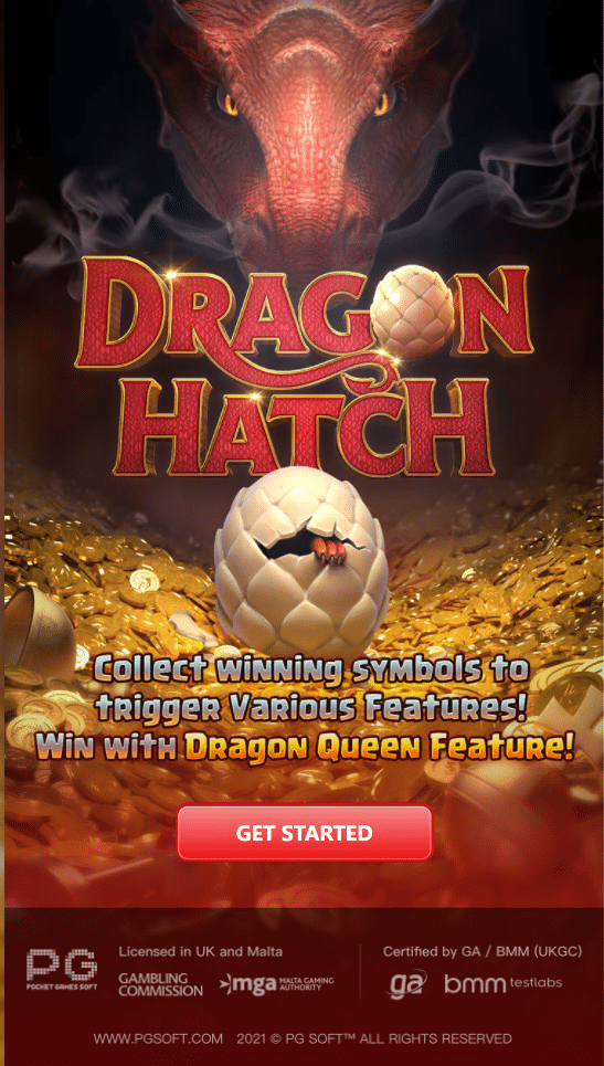 ฟีเจอร์สุดพิเศษของเกมพีจีสล็อต ดราก้อน แฮช Dragon Hatch