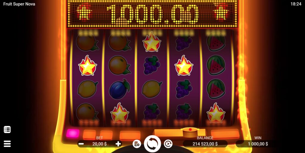 FRUIT SUPER NOVA EVOPLAY slotxo247 ฟรีเครดิต
