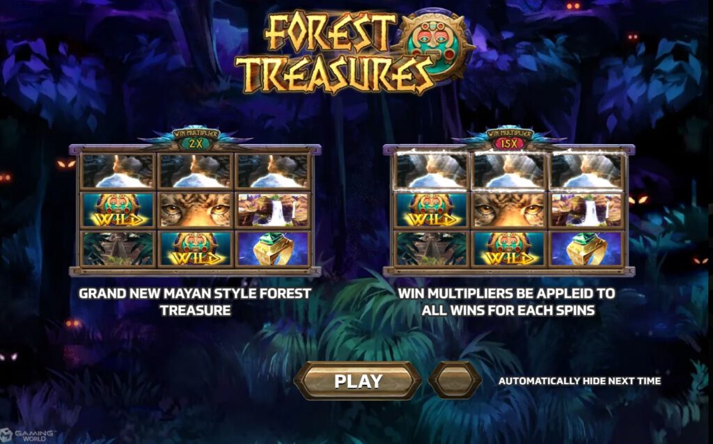 ฟีเจอร์พิเศษในเกมสล็อต XO Forest Treasure