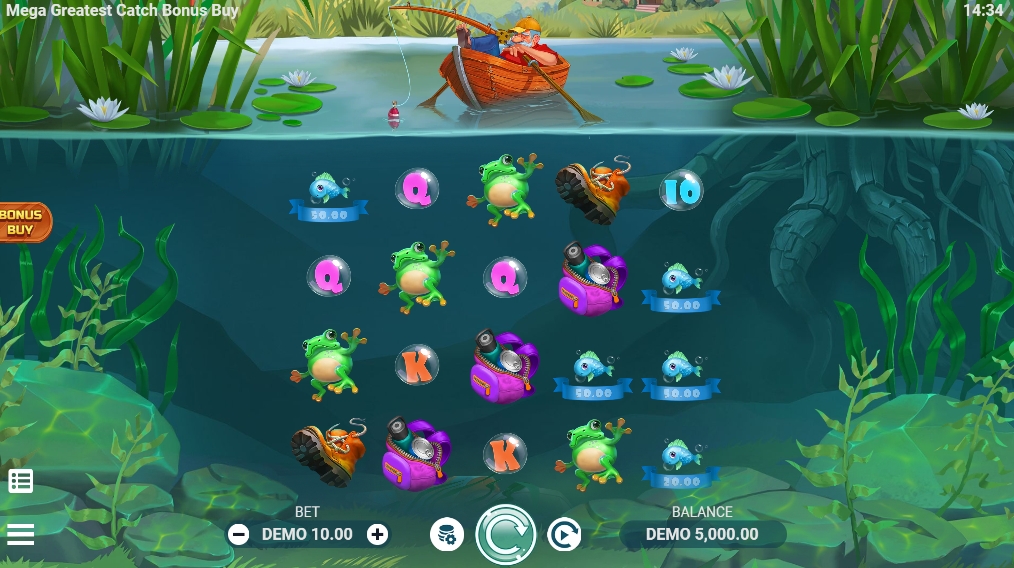 MEGA GREATEST CATCH BONUS BUY Evoplay slotxo247 ทางเข้า