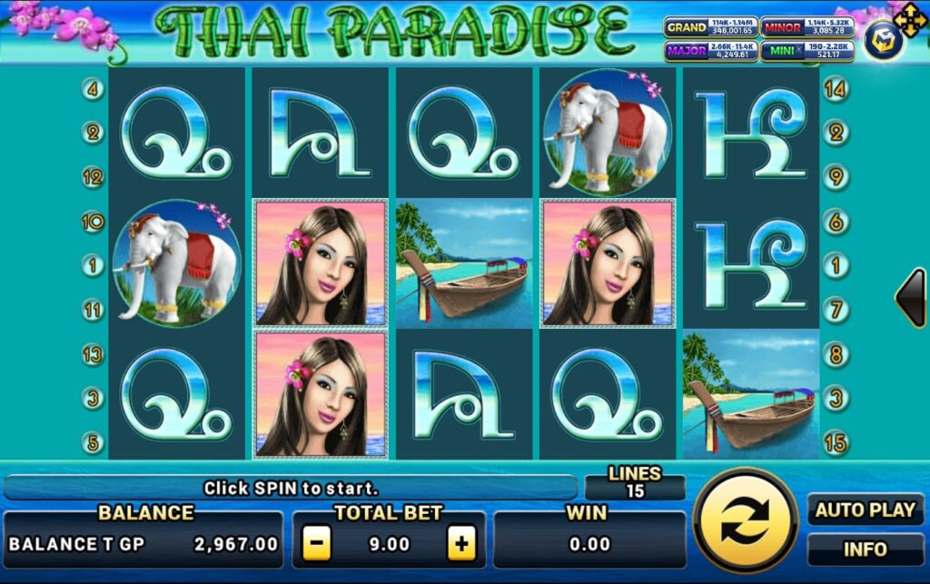 ทางเข้าเล่น slotxo รีวิวเกมสล็อต Thai Paradise Lines