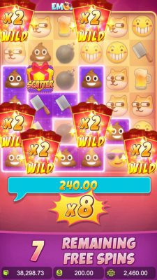 ฝาก ถอน Slotxo เครดิตฟรี100% รีวิวเกมสล็อต Emoji Riches