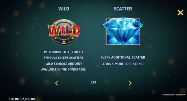 4 Diamond Blues Megaways Microgaming slotxo247 ฝาก ถอน