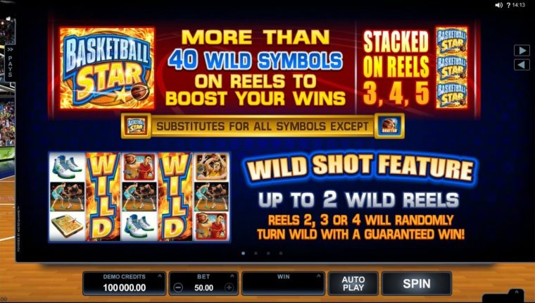 Basketball Star Wilds Microgaming slotxo247 ฝาก ถอน