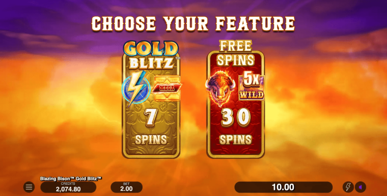 Blazing Bison Gold Blitz Microgaming slotxo247 เว็บตรง