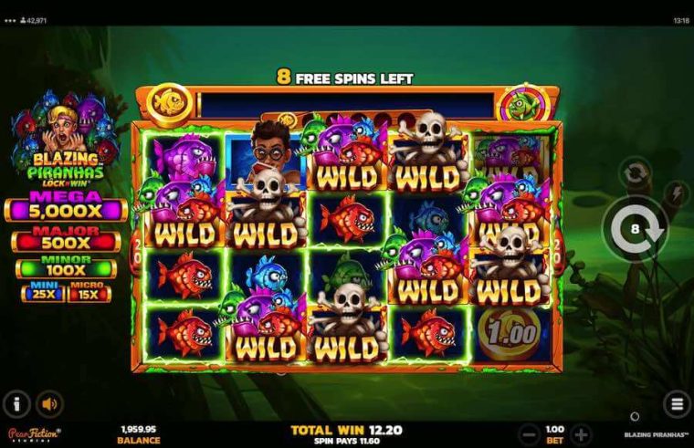 Blazing Piranhas Megaways Microgaming slotxo247 ฝาก ถอน
