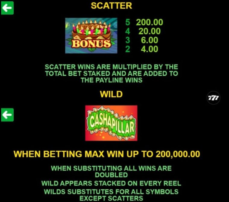 Cashapillar Microgaming slotxo247 เว็บตรง