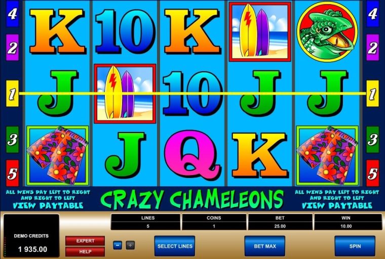 Crazy Chameleons Microgaming slotxo247 สมัครสมาชิก