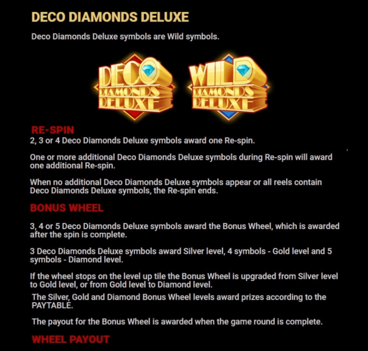 Deco Diamonds Deluxe Microgaming slotxo247 ฝาก ถอน