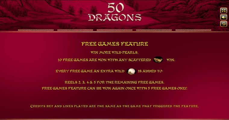 ทดลองเล่นSLOTXO ฟีเจอร์พิเศษในเกม Fifty Dragons Slot Review​